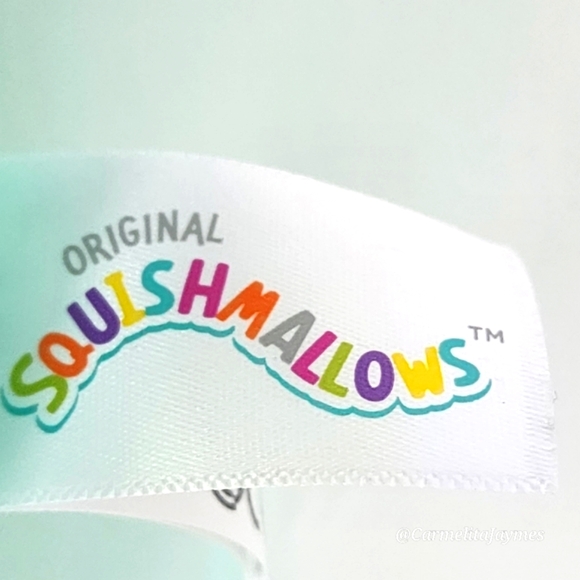 LISBETH 🐶 Blue DOTD Embroidered Dog Original Squishmallows By Kellytoy NWT *PC* - Picture 8 of 8